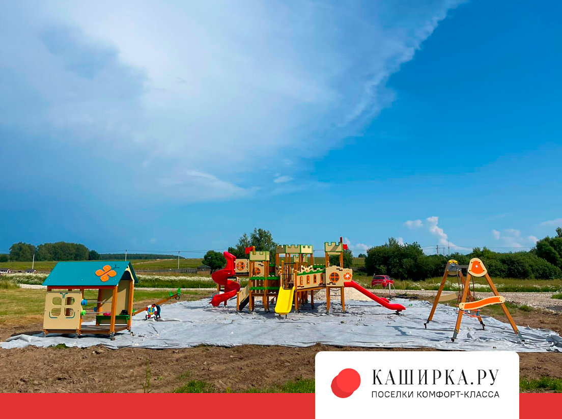 Обустройство детской площадки в поселке «Рублево»